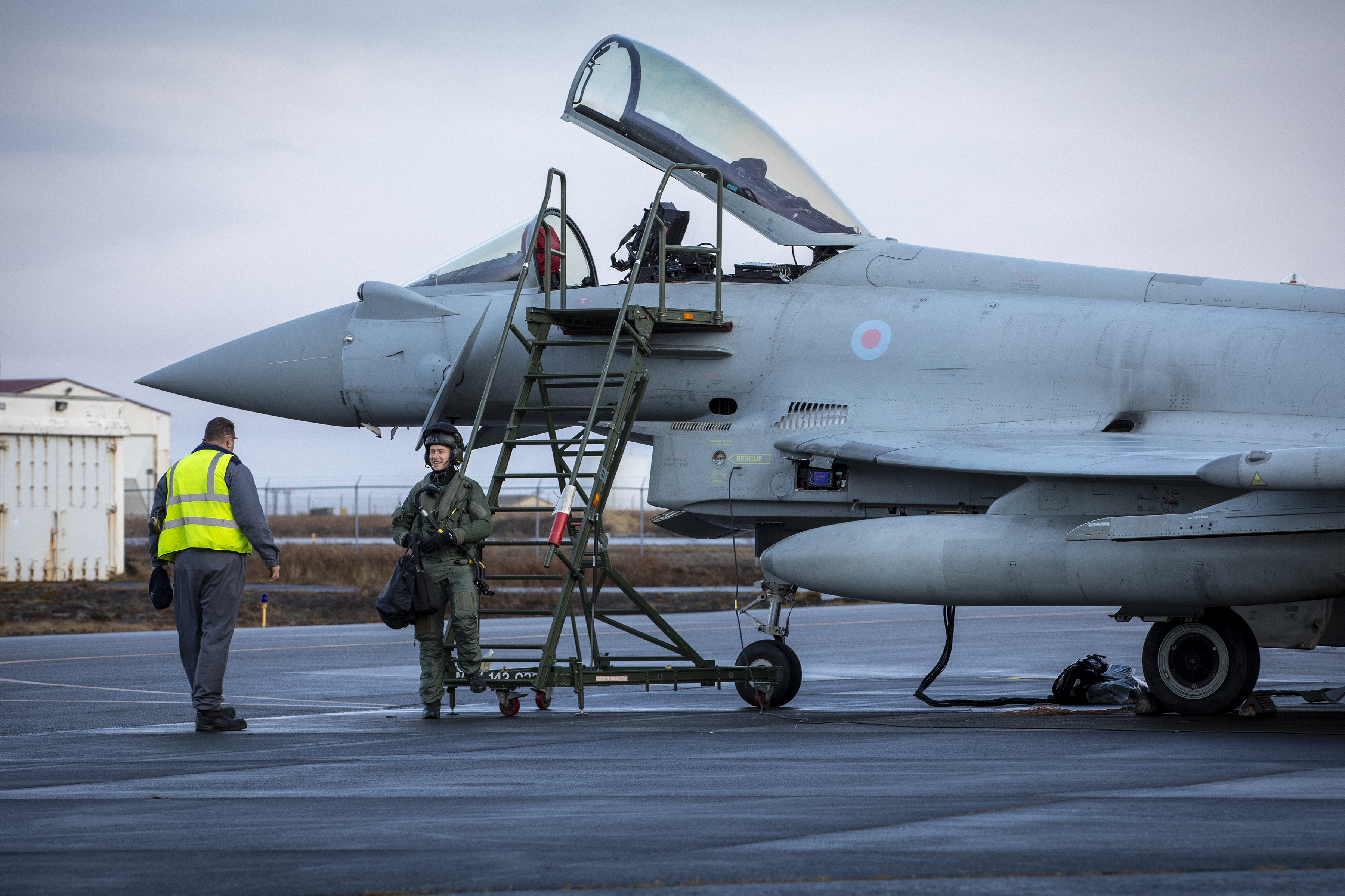 RAF Typhoon Iceland [MoD Crown Copyright]