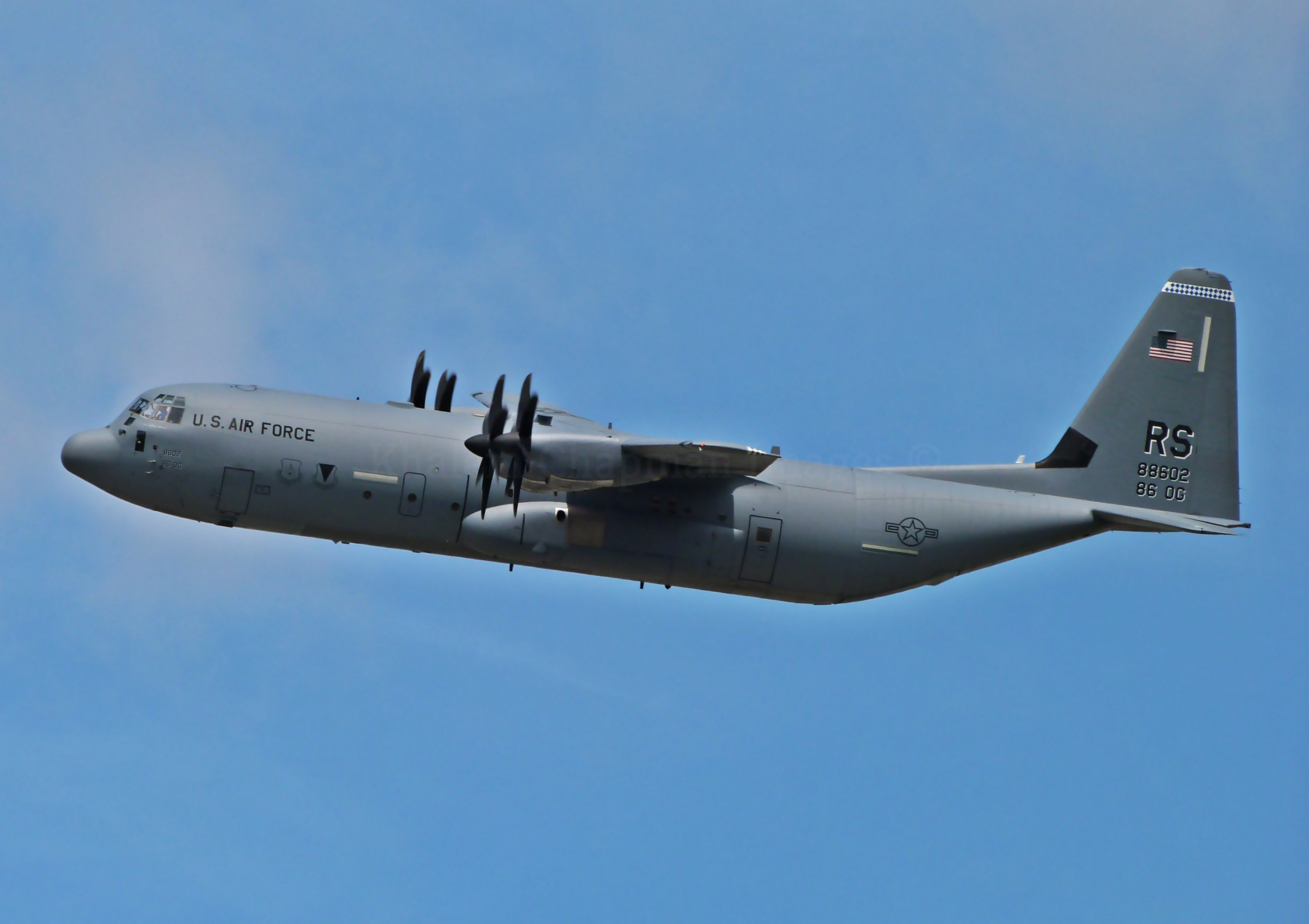 C-130J USAF [Khalem Chapman]