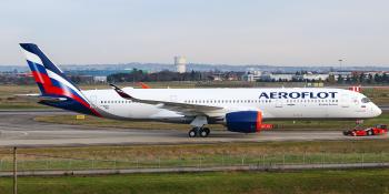 Aeroflot Airbus A350 Aircraft